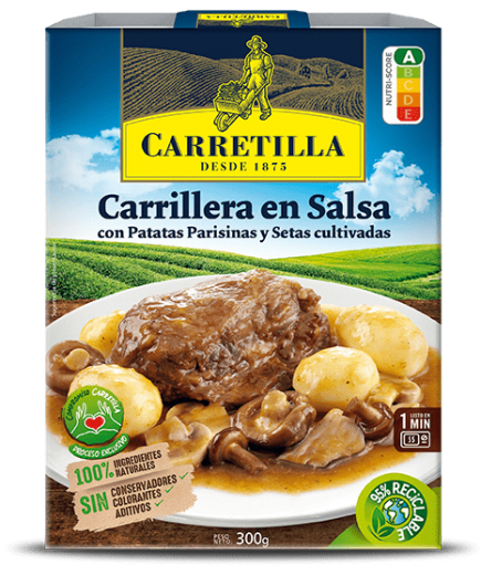 CARRILLERA CARRETILLA EN SALSA P/300 GR