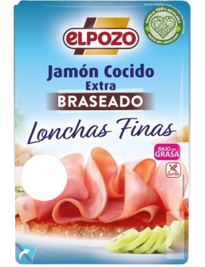JAMON COCID.LNCHA POZO BRASEAD (1€) C/10778.  85G