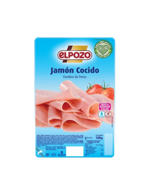 JAMON COCIDO POZO LONCHA (1€) C/14198 100GR