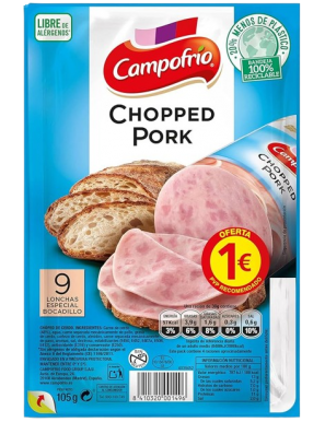 CHOPPED PORK LONCHA CAMPF C/38095 (1€) B/95 GR