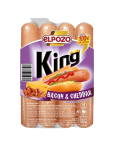 SALCHICHA E/POZO KING BACON&CHEED C/12400 P/330 GR