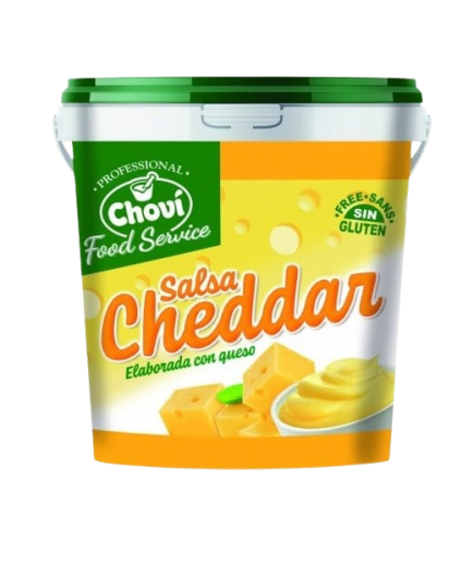 SALSA CHEDDAR CHOVI CUBO 1 KG