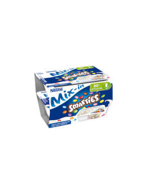 NESTLE MIX-IN VAINILLA CON SMARTIES PACK-2 UD