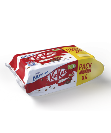 NESTLE MIX-IN CON KIT-KAT AHORRO PACK-4 UD