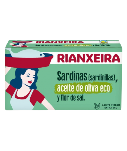 SARDINILLAS RIANXEIRA B/SAL A/OLV.81GR.