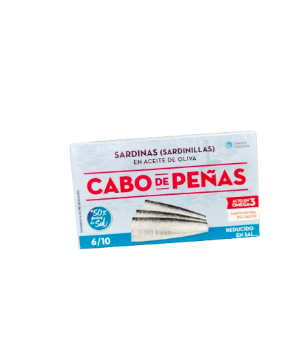 SARDINAS CABO PEÑAS  A/VEG. L/120 GR