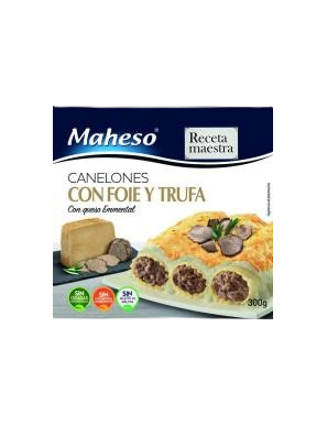 CANELONES CONG. DE FOIE + TRUFA  MAHESO 300GR