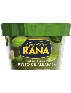 SALSA RANA REFRIGERADA PESTO DE ALBAHACA B/180 GR