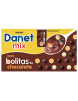 DANONE DANET CHOCO MIX C/BOLITAS PACK-2 UD