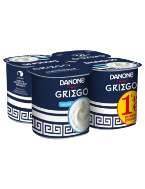 DANONE GRIEGO NATURAL PACK-4 UD