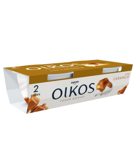 DANONE OIKOS CARAMELO PACK-2 UD