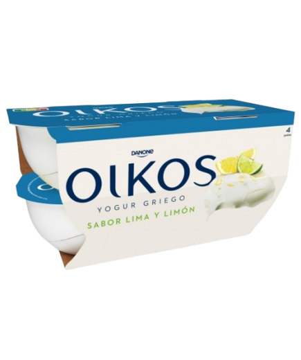 DANONE OIKOS LIMA LIMON PACK-4UD