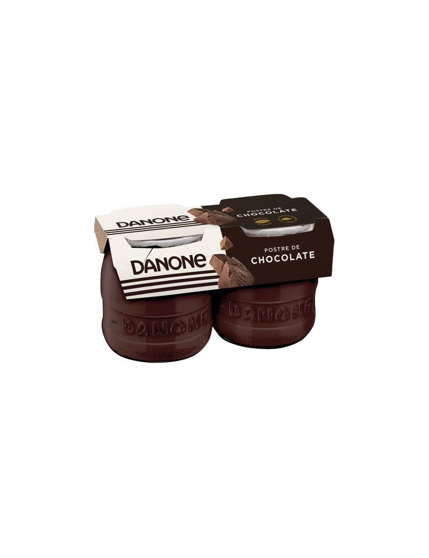 DANONE POSTRE DE CHOCOLATE PACK-2UD