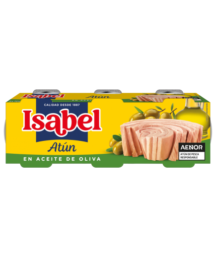 ATUN ISABEL A/OLIVAL PACK-3 X 70GR+1