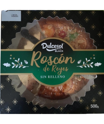 ROSCON REYES DULCESOL SIN RELLENO 500 GR