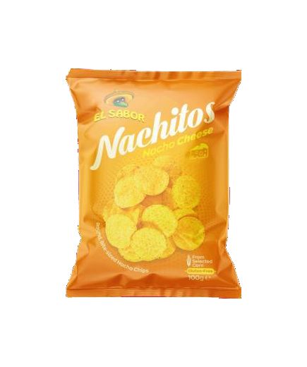 NACHITOS CHIPS QUESO EL SABOR B/100G