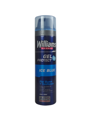 GEL AFEITAR WILLIAMS EXPERT  ICE BLUE  200ML.