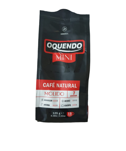 CAFE OQUENDO MOLIDO NATURAL P/125GR