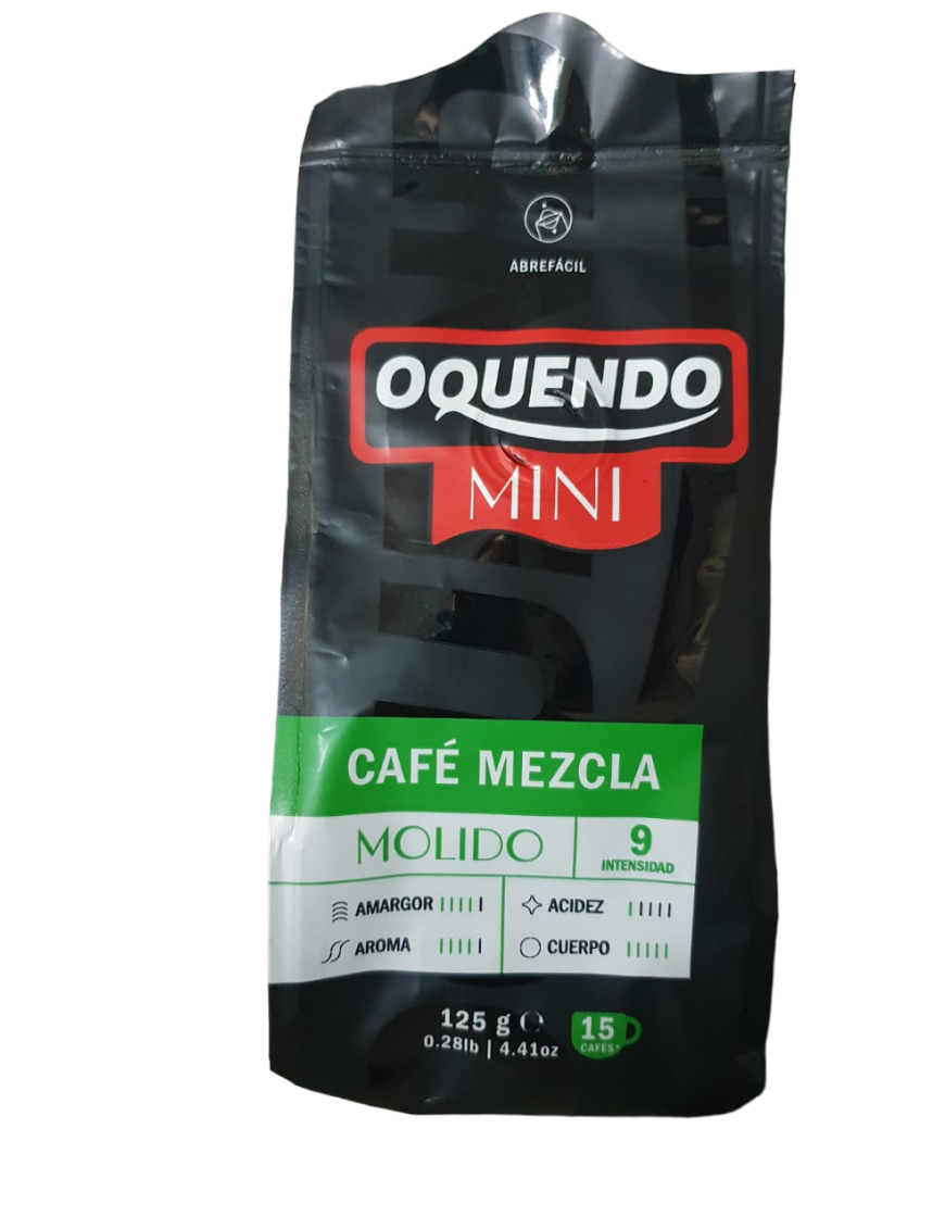 CAFE OQUENDO MOLIDO MEZCLA 70/30 P/125GR