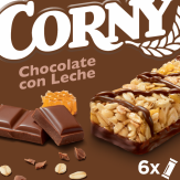 HERO BARRITA CORNY O% CHOCOLATE CON LECHE P/6 UD