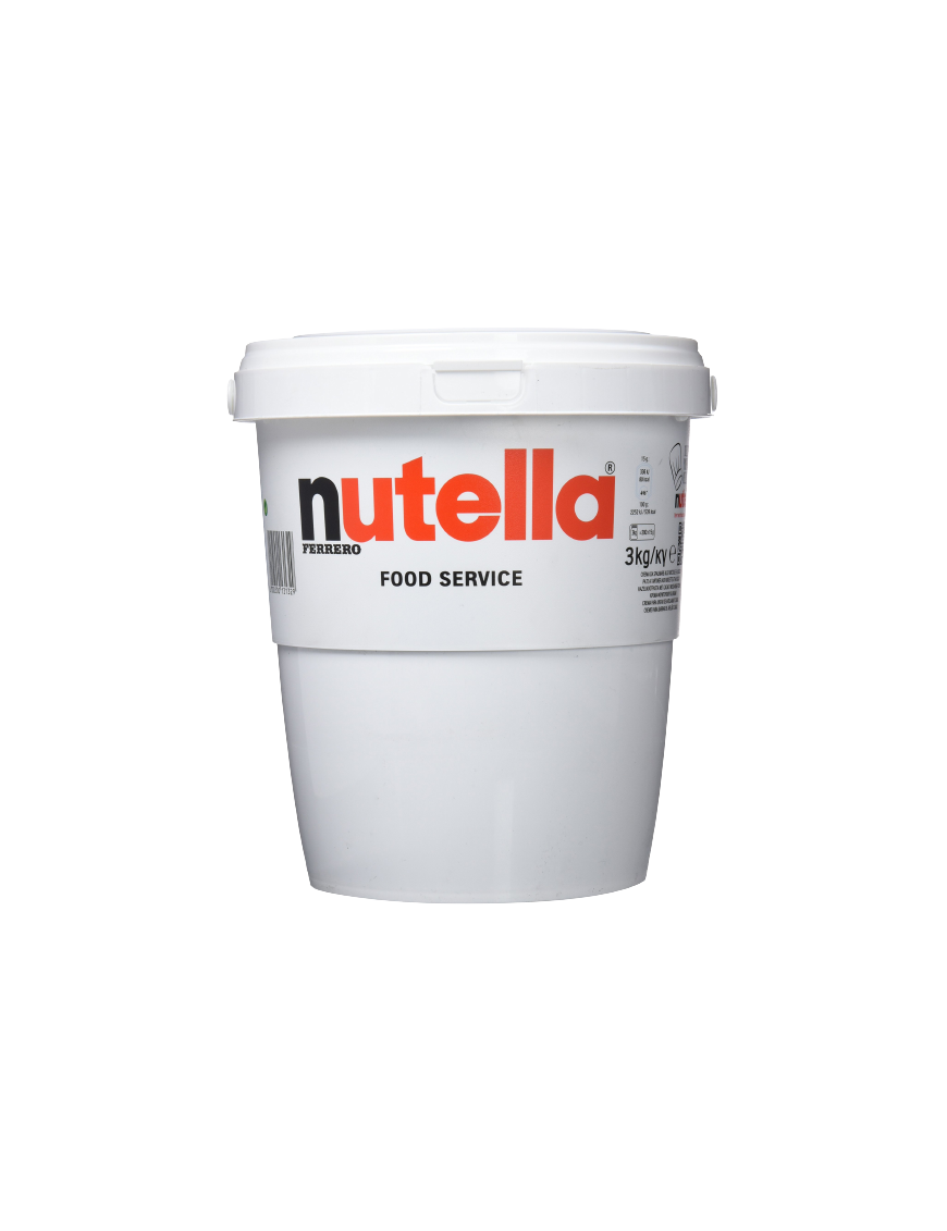 NUTELLA CREMA AVELL/CACAO CUBO 3KG