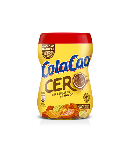 COLA-CAO 0%AZUCAR 0%GRASA B/325 GR