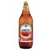 CERVEZA  AMSTEL  5% ALCOH.BOT/CRISTAL-1.L