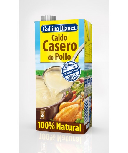 CALDO POLLO LIQUIDO G.B.CASERO BRICK 1 L