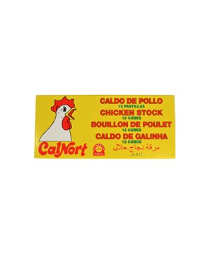 CALDO POLLO CALNORT PASTILLAS-12.UD/120GR.