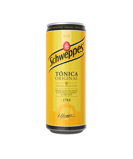 TONICA SCHWEPPES LATA 33 CL