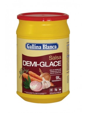 SALSA DEMI-GLACE G/BLANCA R/9 L B/900 GR