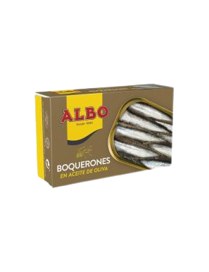 BOQUERONES A/OLIVA ALBO L/120 GR