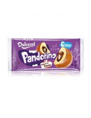 DULCESOL PANDORINOS RELL.CACAO 3 UD P/135 GR 1€
