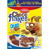 Cereales de cacao rellena Cuetara Choco Flakes - 350g - E.leclerc Andorra