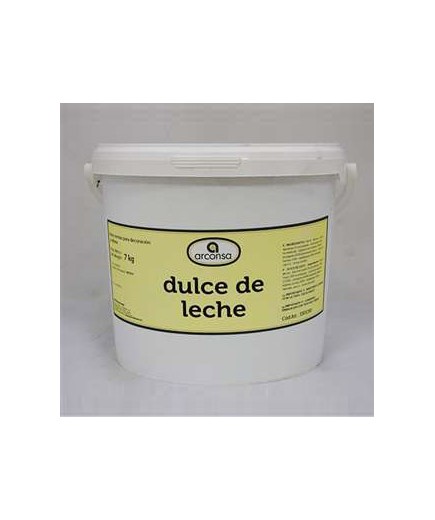 DULCE DE LECHE ARCONSA CUBO 7 KG