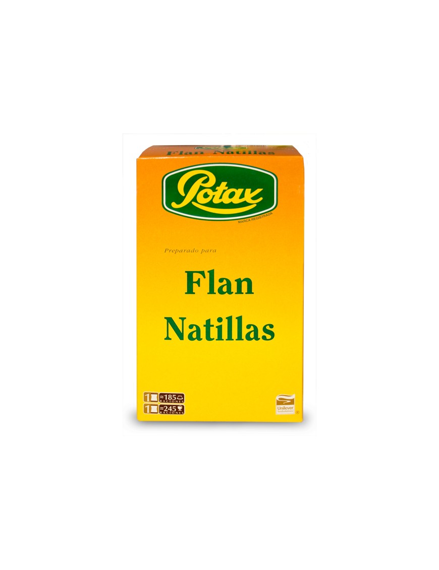 FLAN NATILLAS POTAX  PAQUETE 1 KG