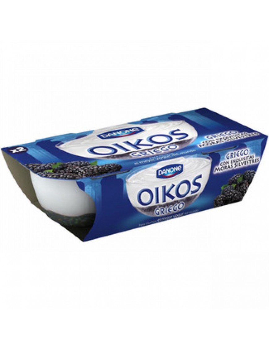 DANONE OIKOS GRIEGO CON MELOCOTON PACK-2UD