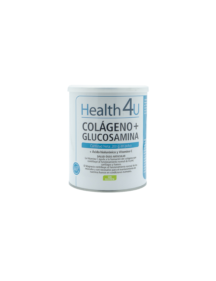 HEALTH4U COLÁGENO+GLUCOSAMINA  B/200 GR