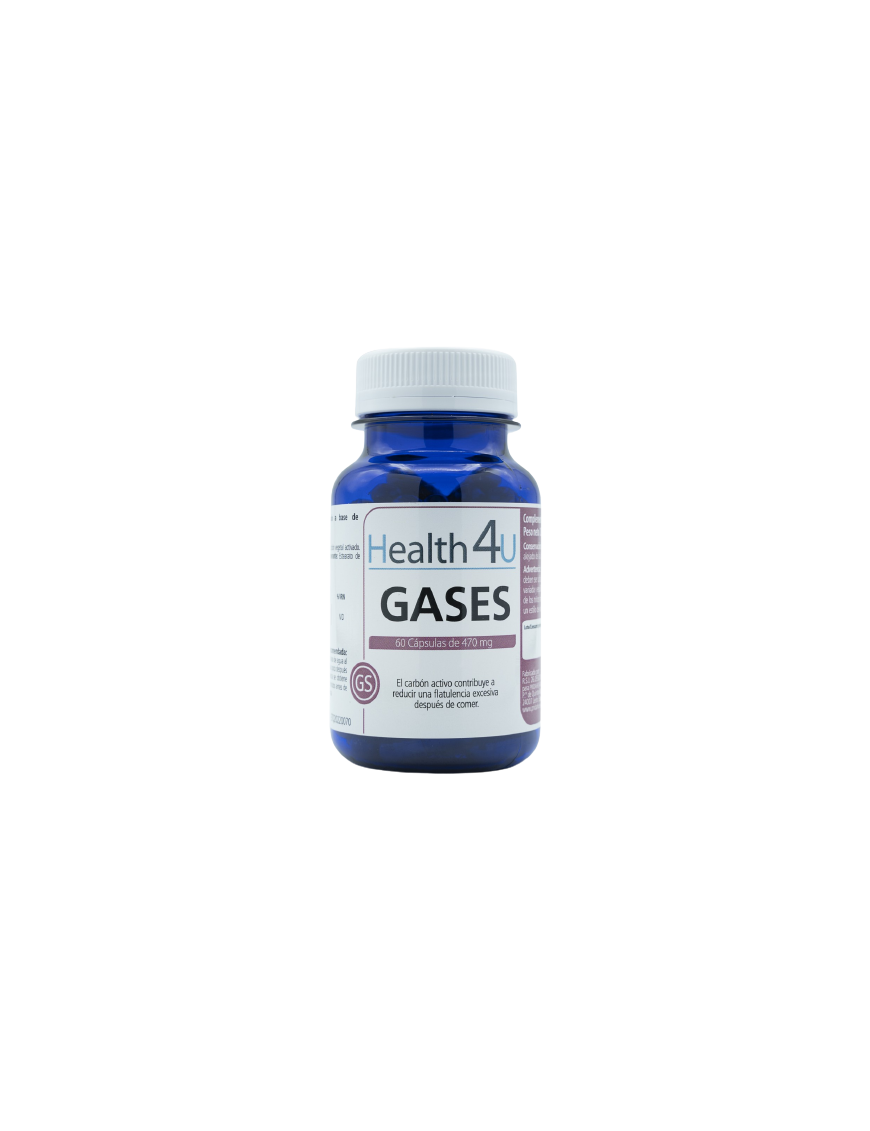 HEALTH4U GASES CAPSULAS  B/60 UD