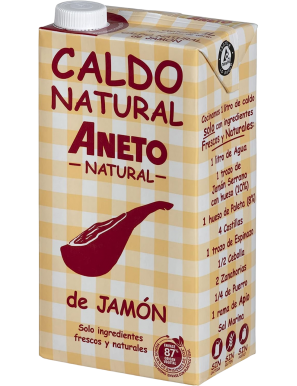CALDO ANETO 100% NATURAL JAMON B/ 1 L