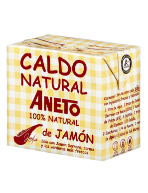 CALDO ANETO 100% NATURAL JAMON B/ 500 ML
