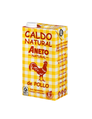 CALDO ANETO 100% NATURAL POLLO B/ 1 L