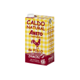 CALDO ANETO 100% NATURAL POLLO CON JAMON B/ 1 L
