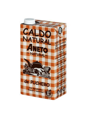 CALDO ANETO 100% NATURAL PUCHERO B/ 1 L