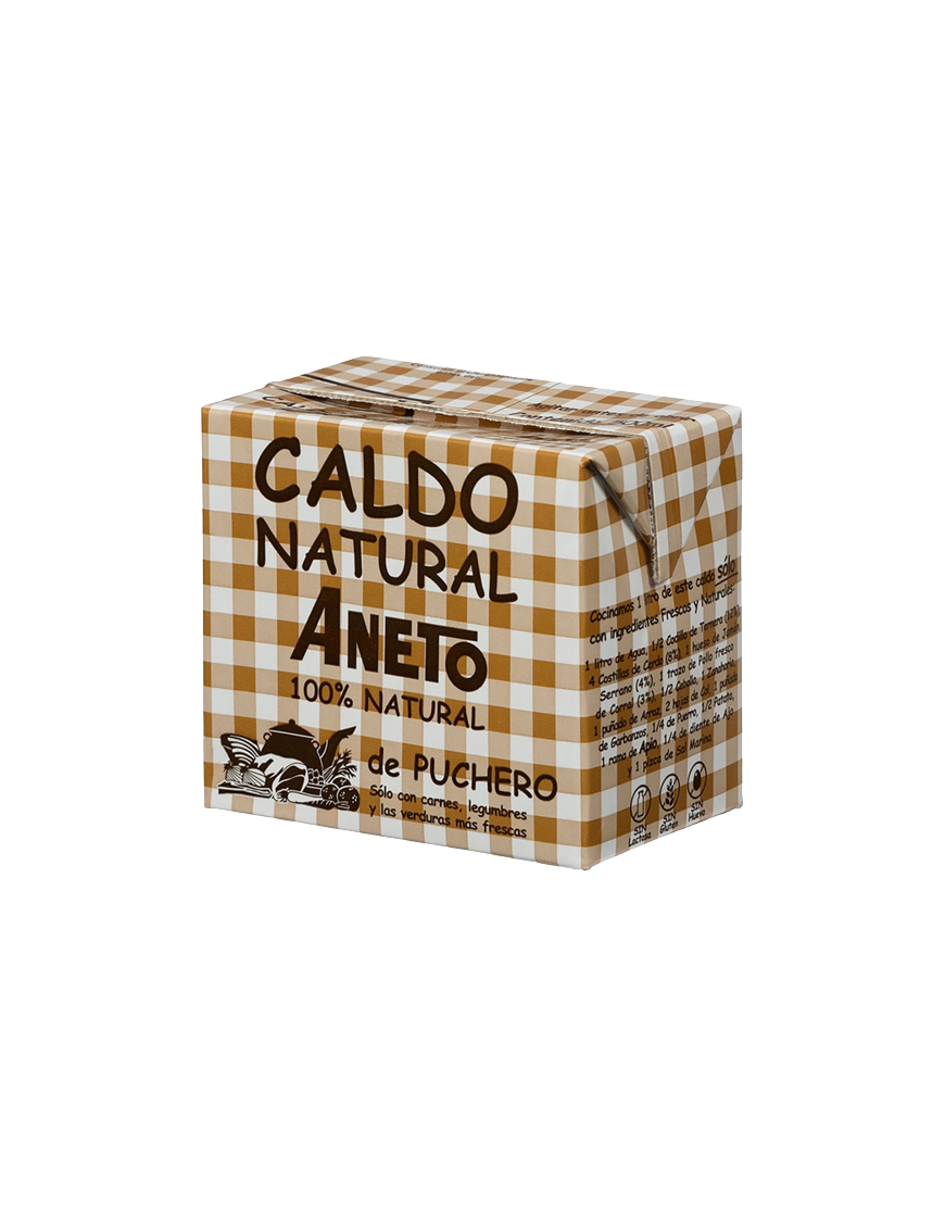 CALDO ANETO 100% NATURAL PUCHERO B/ 500 ML