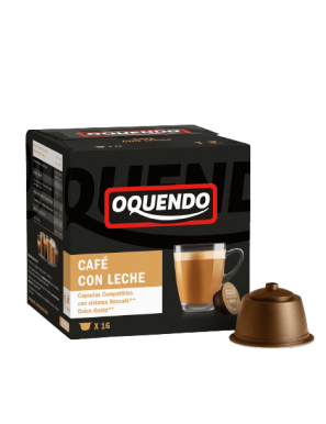 CAFE OQUENDO (D.GUSTO) CAFE LECHE EST/16UD 160GR