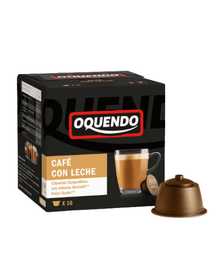CAFE OQUENDO (D.GUSTO) CAFE LECHE EST/16UD 160GR