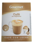 CAFE GOURMET CON LECHE COMPATIBLE DOLCE E/16 UD