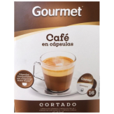 CAFE GOURMET CORTADO CAPSULAS 16 UD