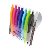 PP BOLIGRAFO MILAN 1 MM COLORES PACK-7 UD